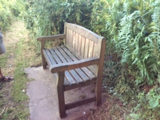 Preserving benches around Cofton Lake